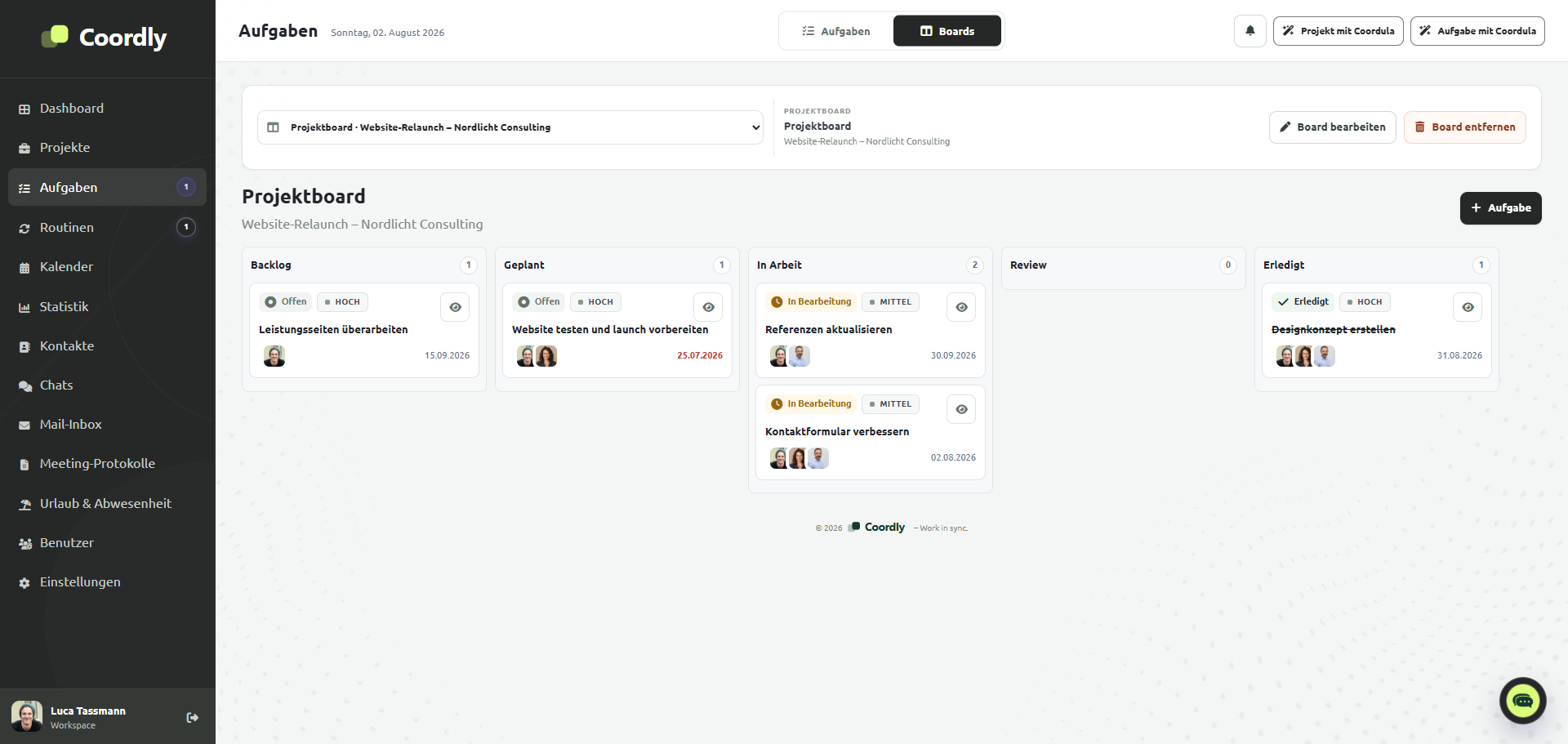 Kanban-Board